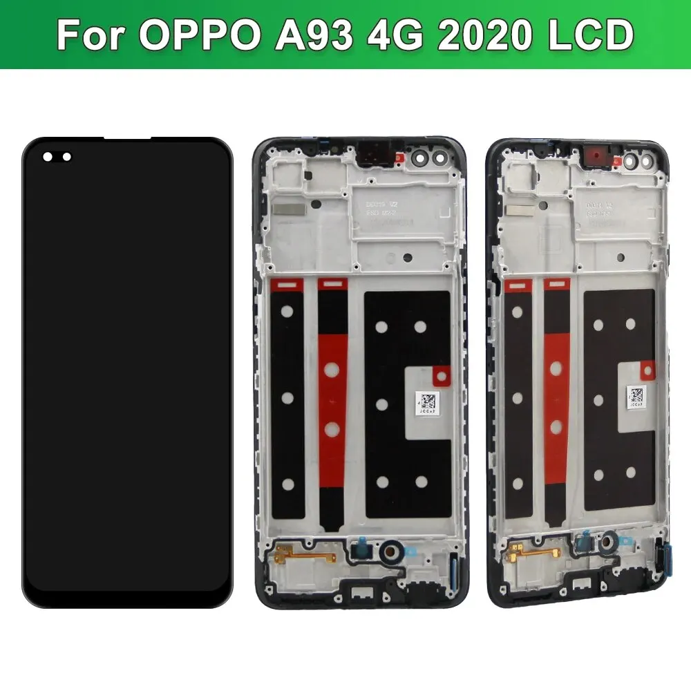 6.43'' Amoled LCD For OPPO A93 4G 2020 CPH2121 LCD Display Touch Digitizer Screen Assembly Replacement For Oppo A93 4G 2020 LCD
