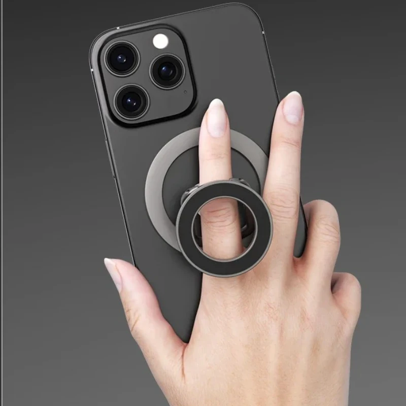 

Для MagSafe ручка для мобильного телефона двусторонний магнитный держатель для телефона кольцо для мобильных телефонов складная подставка аксессуары для телефонов поддержка ручки Tok