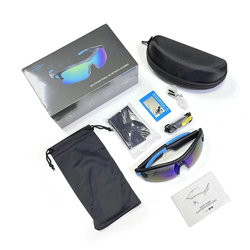 

A8 Smart Glasses BT Calling Music Polarized Sunglasses UV Protection Hands-Free Eyeglasses for Sport Outdoor Cycling