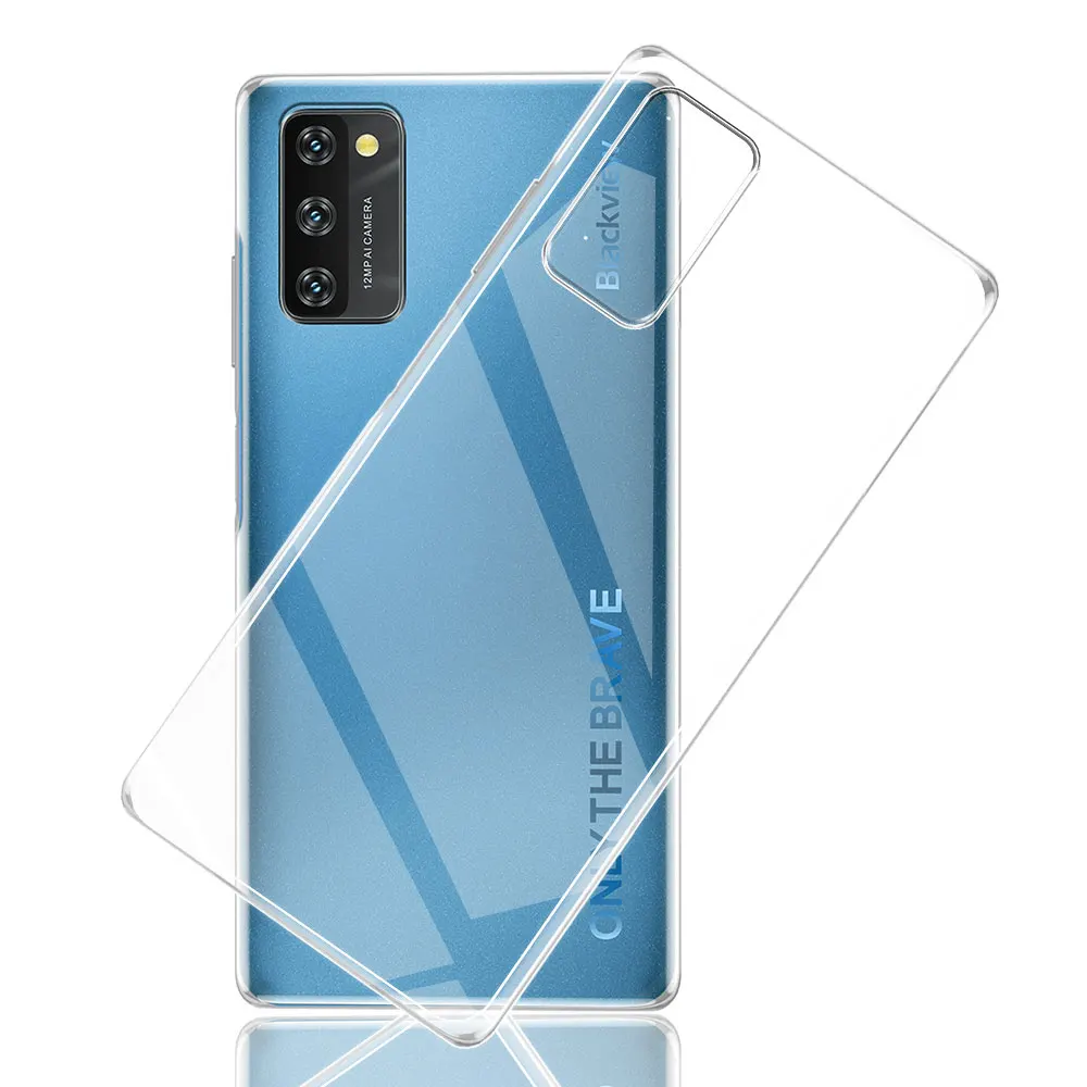 غلاف هاتف Blackview A100 رفيع للغاية من السيليكون الناعم لهاتف Blackview A100 A 100 غطاء شفاف Funda لهاتف Blackview A100 Coque