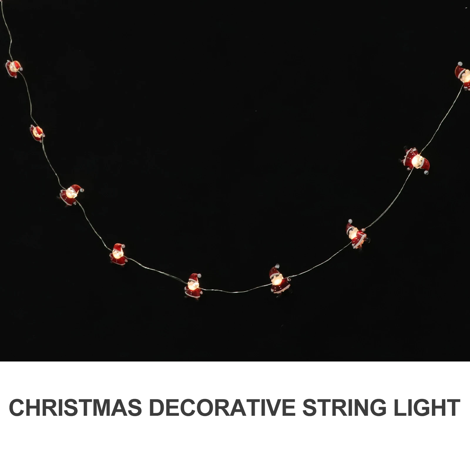 Christmas Santa Claus String Lights 2M 20LED Waterproof Holiday Decor Home Garden Supplies Christmas Props LED Lights