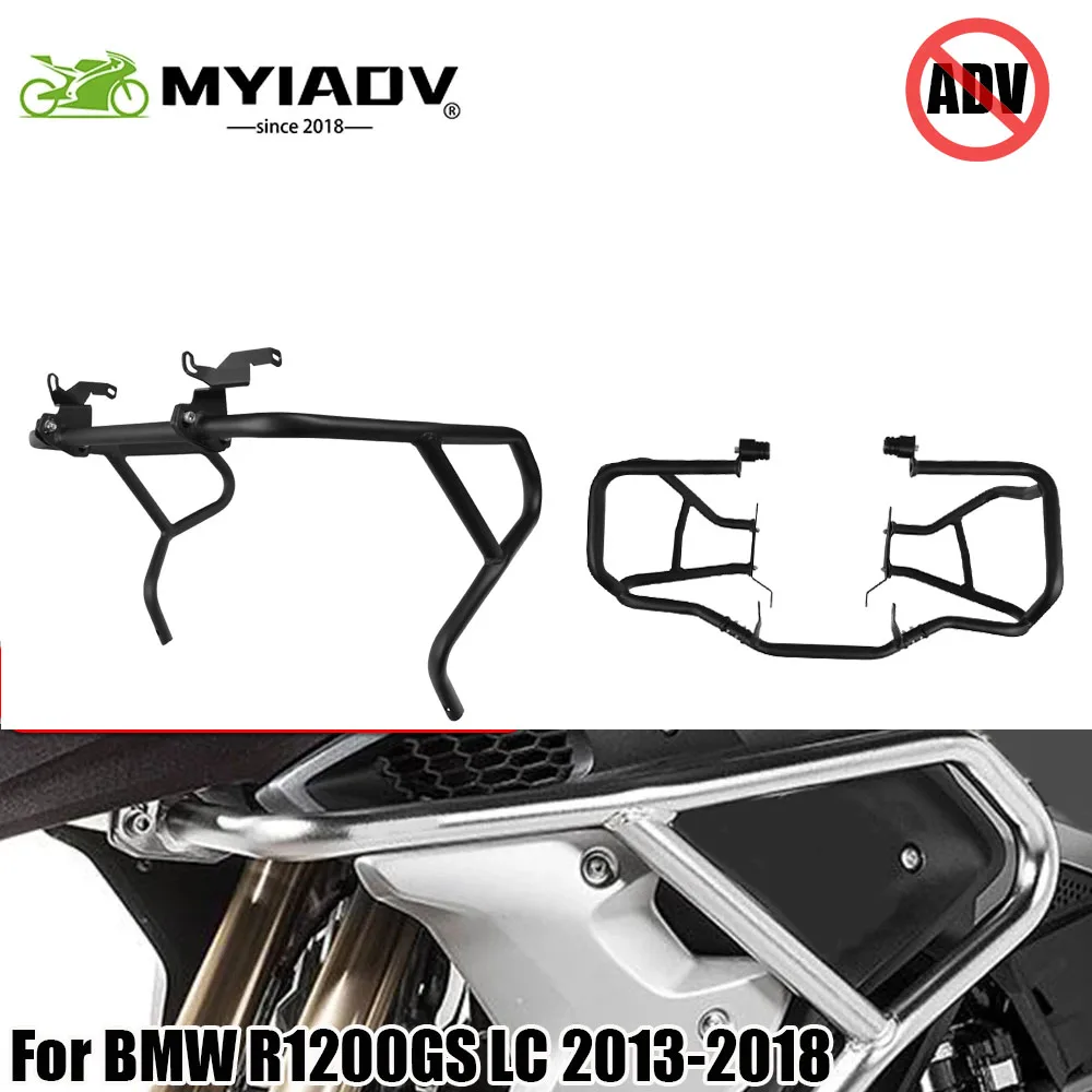 For BMW R1200GS LC R 1200 GS Motorcycle Stainless Steel Upper Or Lower Highway Engine Guard Crash Bar Bumper Frame Protection