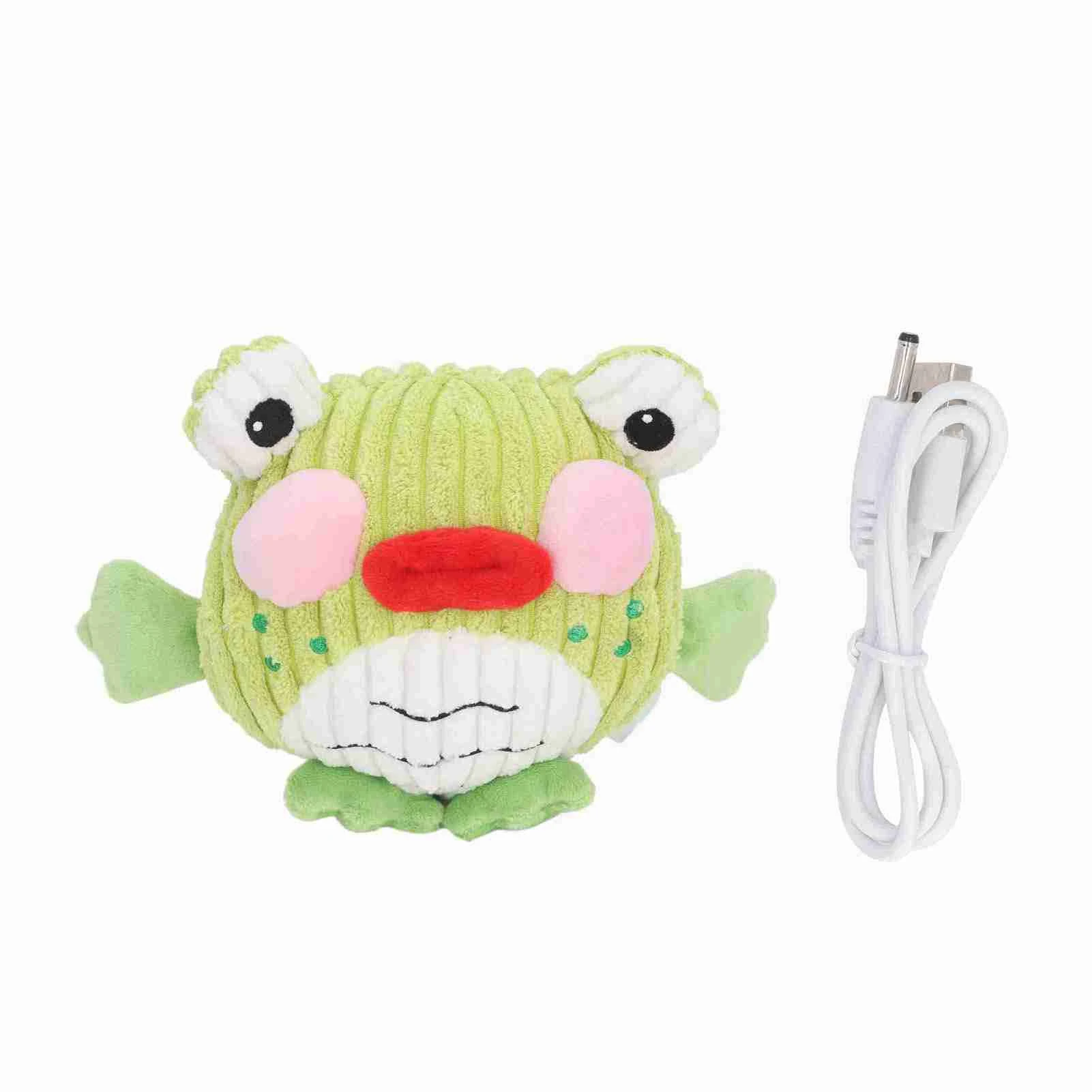 

Stuffed Animal Plush Talking Toy Interactive USB Rechargeable Singing Jumping Toy Biteable Baby Musical Toy for Boys Girls