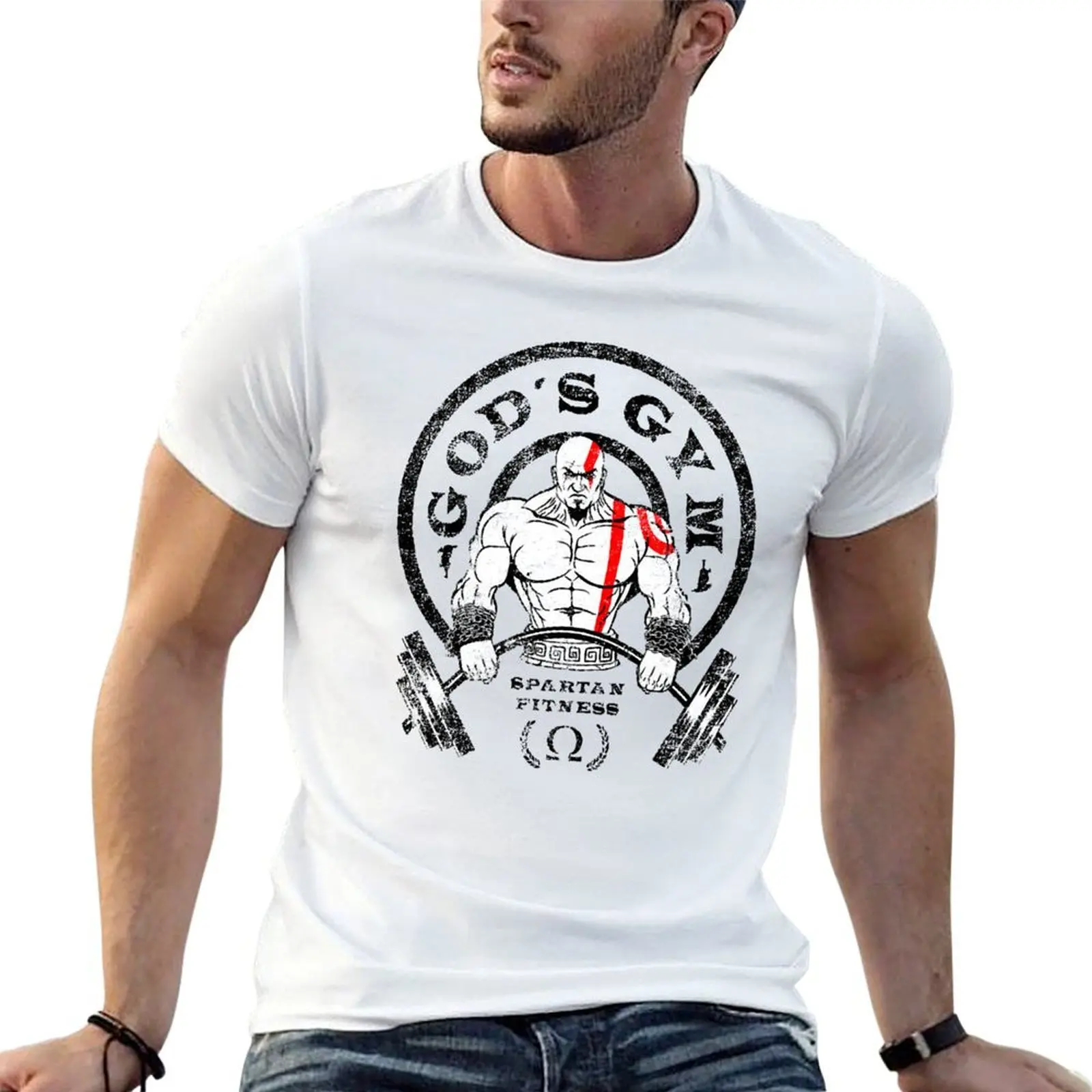 

Gods Gym v1 T-Shirt t shirt man designer t shirts for man graphic tees T-Shirt