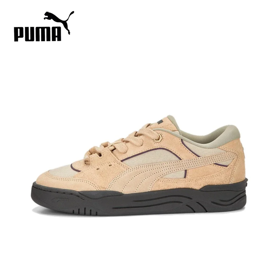 Original Puma 180 Men\'s and Women\'s Unisex Skateboard Shoes Lightweight Low-Top Retro Sneakers Shoes 396025-03