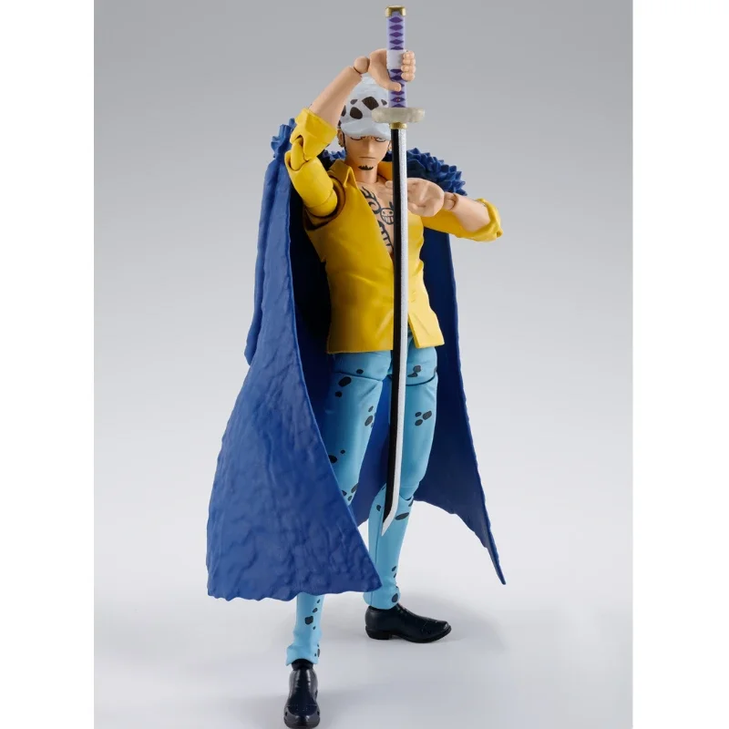 In Voorraad Originele SHF Bandai Een Stuk Luffy Zoro Nami Sanji Law Eustass Kid Action Figure Animatie Speelgoed Gift Model Collector