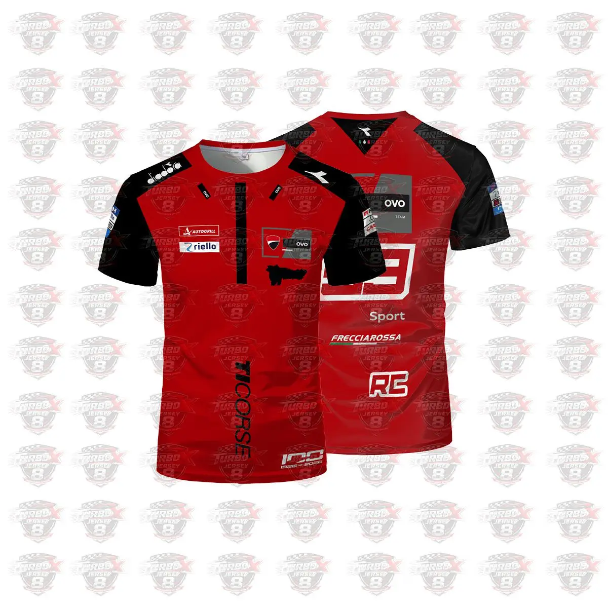 Camiseta de manga corta transpirable para hombre y mujer, ropa deportiva para fanáticos de la motociclismo, 26 New King Of Motorcycle Racing Se Gp 100 Years