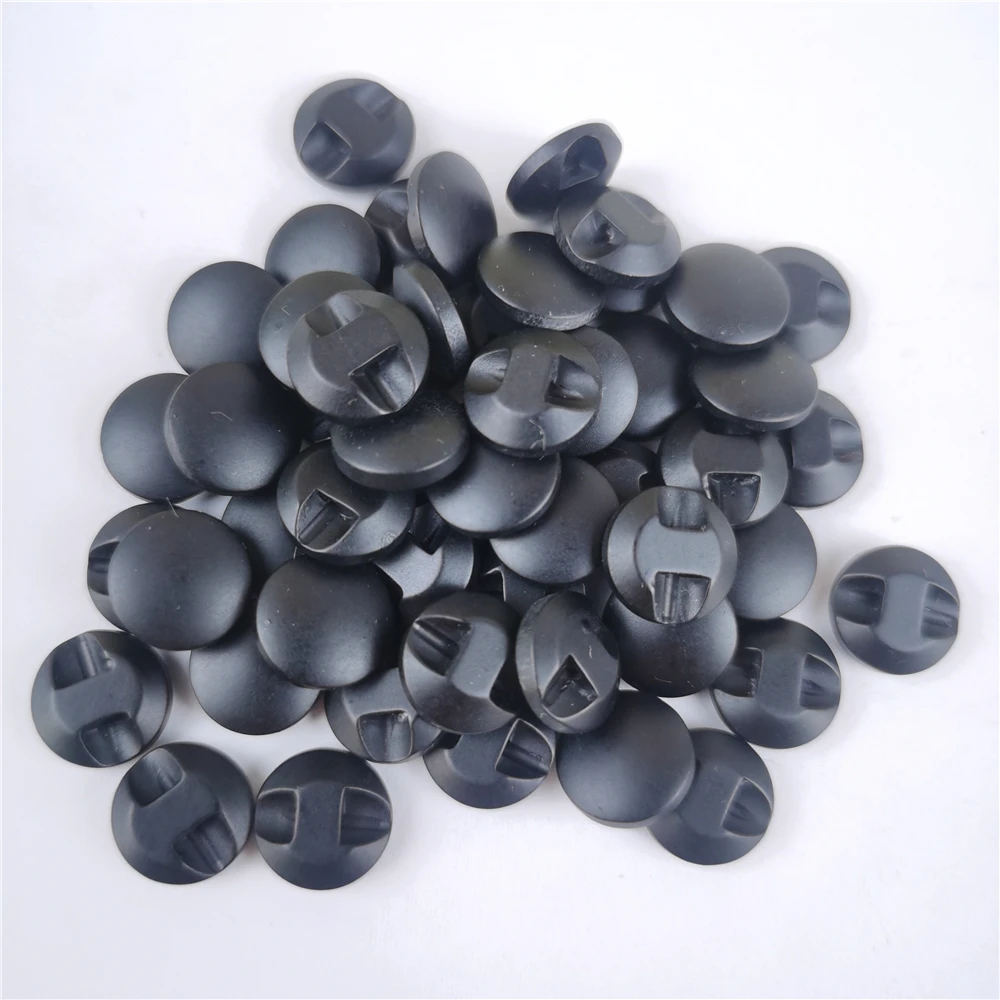 30/50pcs 10mm Black Resin Buttons Apparel Sewing Accessories DIY Garment Shirt Eye Cat Stone Toy Decorative Eyes