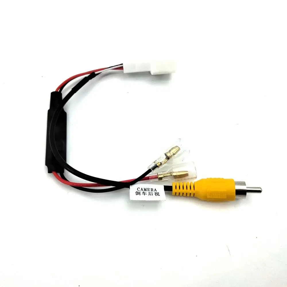 

4-контактный кабель проводки камеры заднего вида для адаптера видеовыхода камеры заводской Toyota