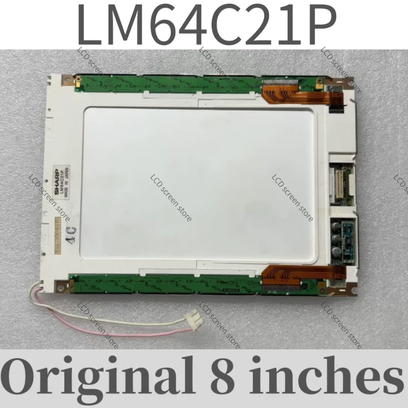 Painel LCD LM64C21P original de 8 polegadas