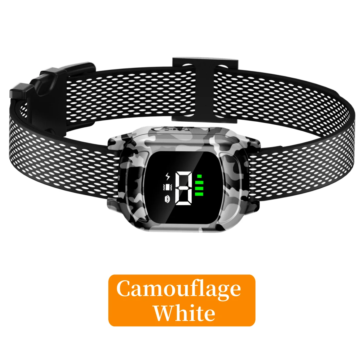 Camouflage automatische anti-blaffende halsband, blafstopper, stop Barkin, elektrische trainingshalsband voor elektrische halsband voor honden