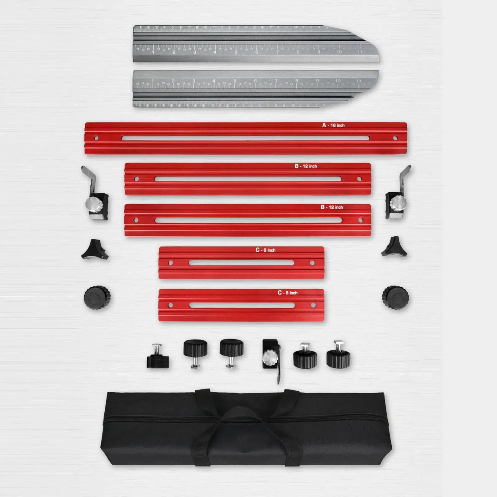 Stair Tread Template Tool Multifunctional Adjustable Marking Measuring Tool for Risers Wall Partitions Cutting Drywall Stairs