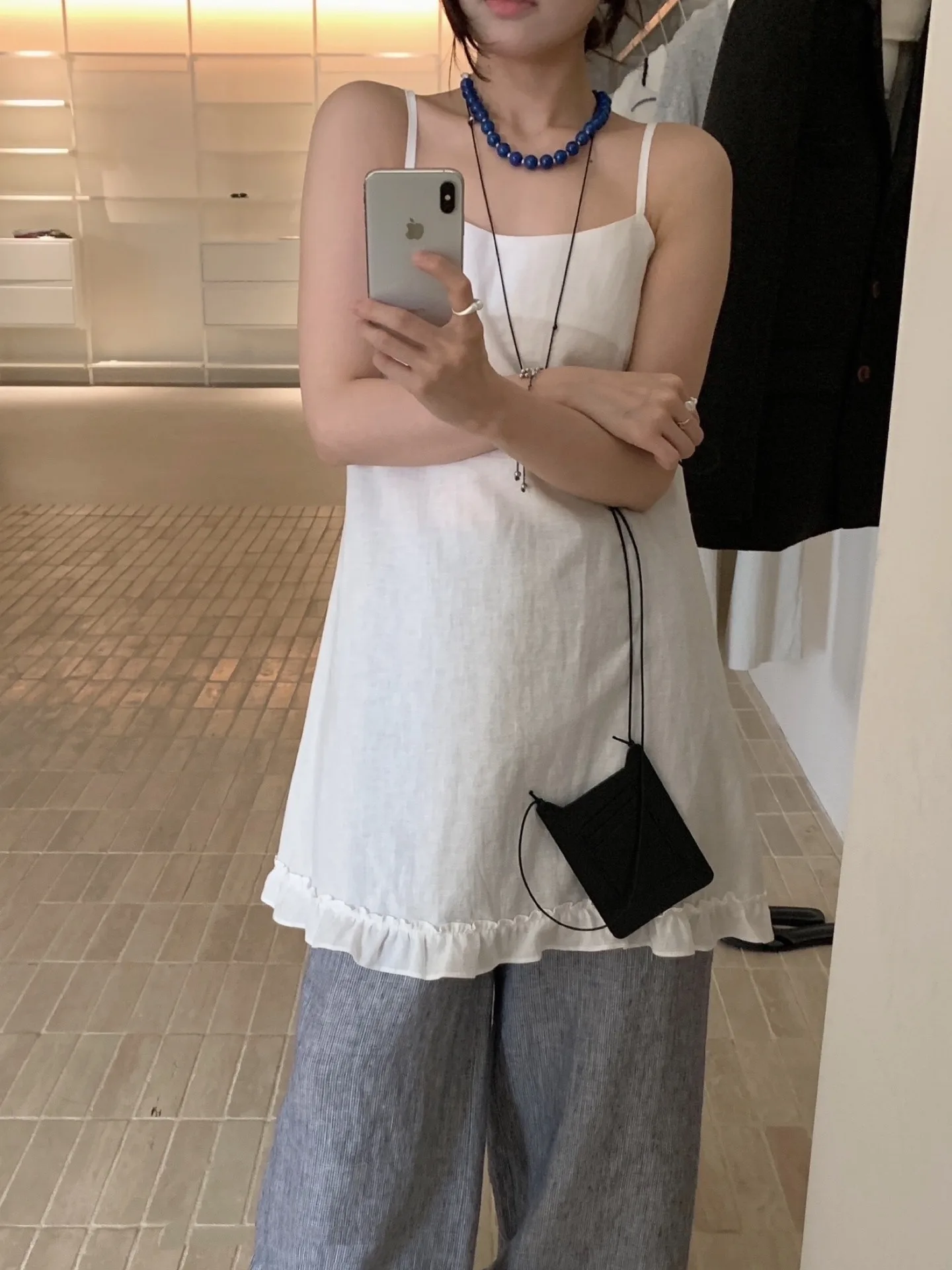 Vestido f chique de verão, fofo em camadas, sem alças, colete, e, versátil, peça única, decote em u, sem marca ...