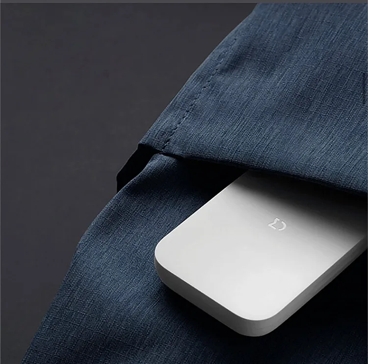 XIAOMI Mijia-cortaúñas portátil, juego de cinco piezas de acero inoxidable de alta calidad, absorción magnética, simple, blanco