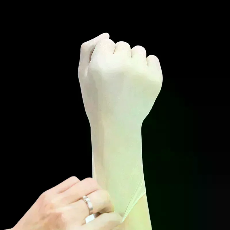 /JCS/50Pairs White  Gloves Disposable Sterile Rubber Latex Surgical Examination Packaging Special For  Care