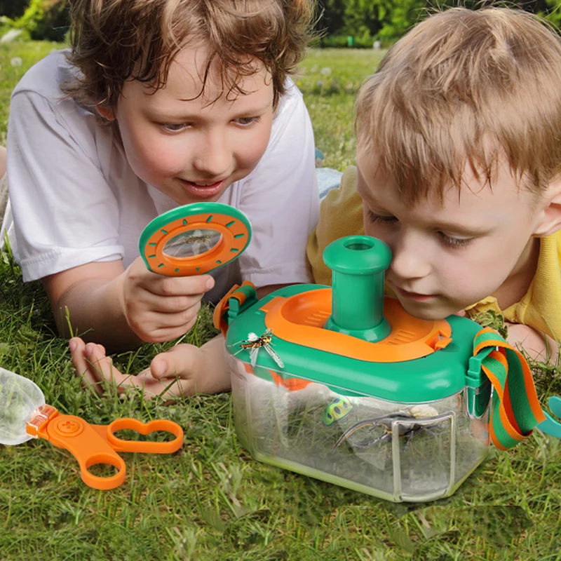 Insect Collection Box Bug Viewer Explorer Observation Insect Catcher Cage Science Nature Biology Educational Toys Outdoor Toys