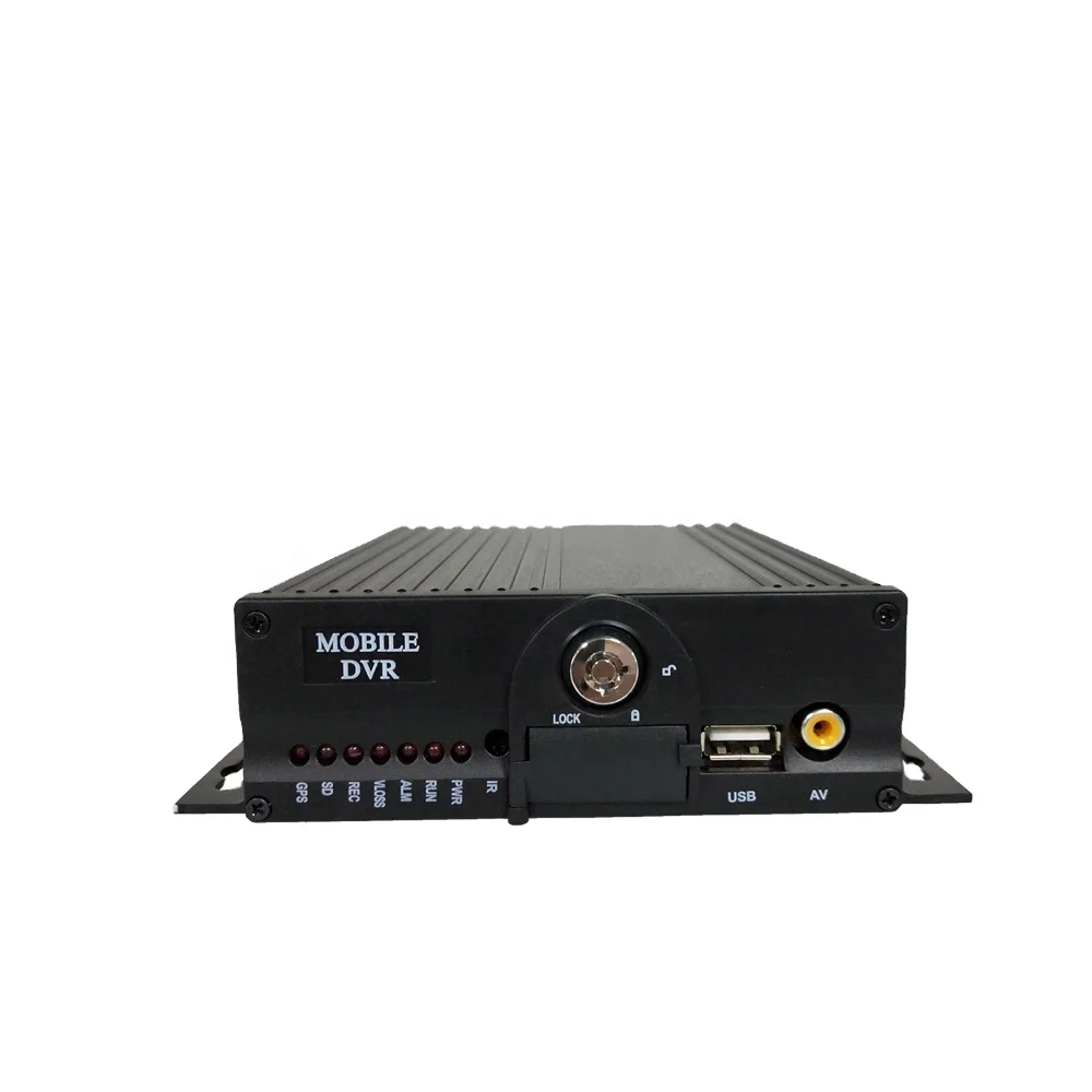 HYF MDVR Двойная SD-карта, 4 канала, разрешение 1080P, защита безопасности, мобильный видеорегистратор для автомобиля, такси, грузовика, школьного автобуса