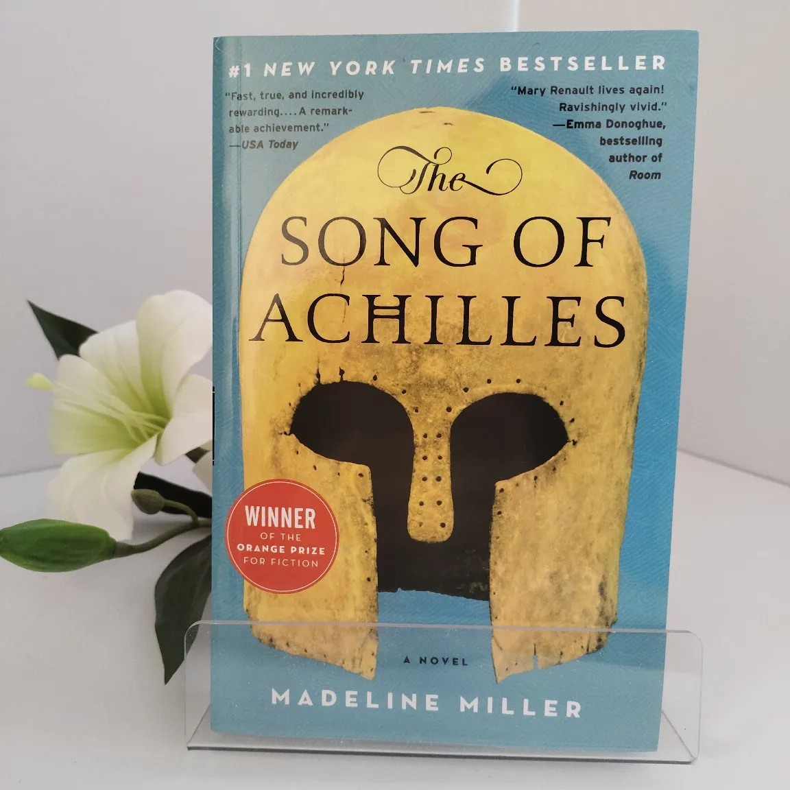 The Song of Achilles Historical Fiction Novel, A Beautiful Retelling of the Greek Myth Love Story English Book