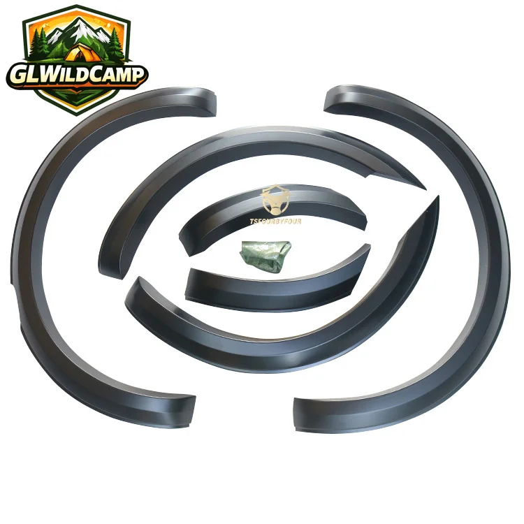 Pickup Truck Conversion Kit ABS Slim Wheel Arch Wheel Eyebrow Fender Flares for Ranger Wildtrak 2019 2022 PX3 XLT