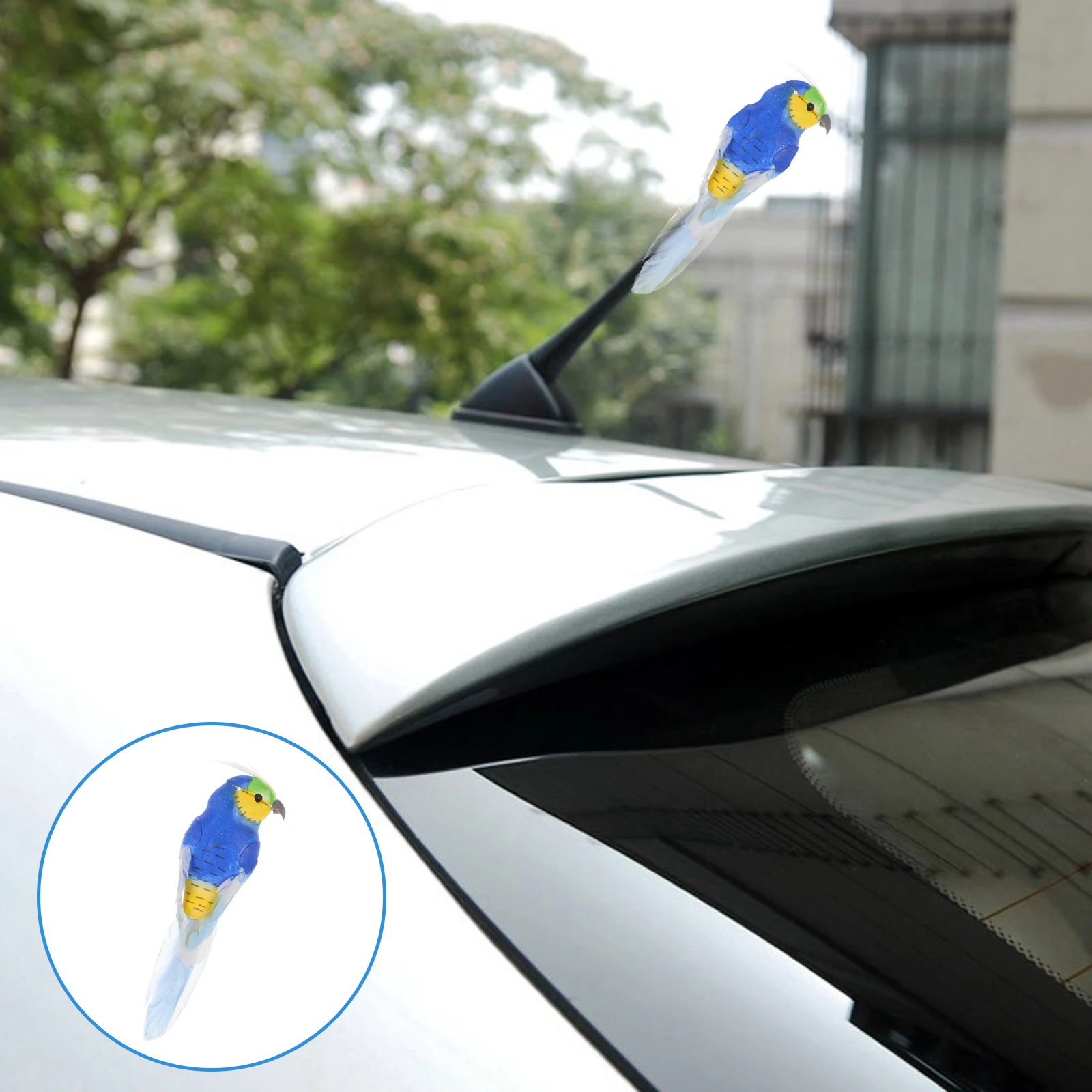 

Roof Ornament Animal Antenna Topper Cute Decoration For Vehicle Exterior Easy Install Stylish Design Chicken Decor Hood