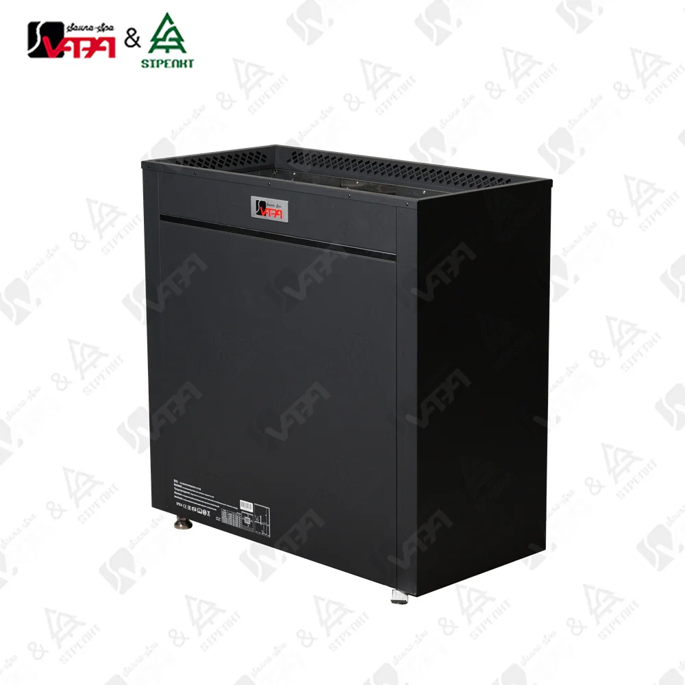 27KW Vertical Floor‑Standing Electric Sauna Heater Dry Sauna Stove Heating Unit For Large Indoor Sauna Room