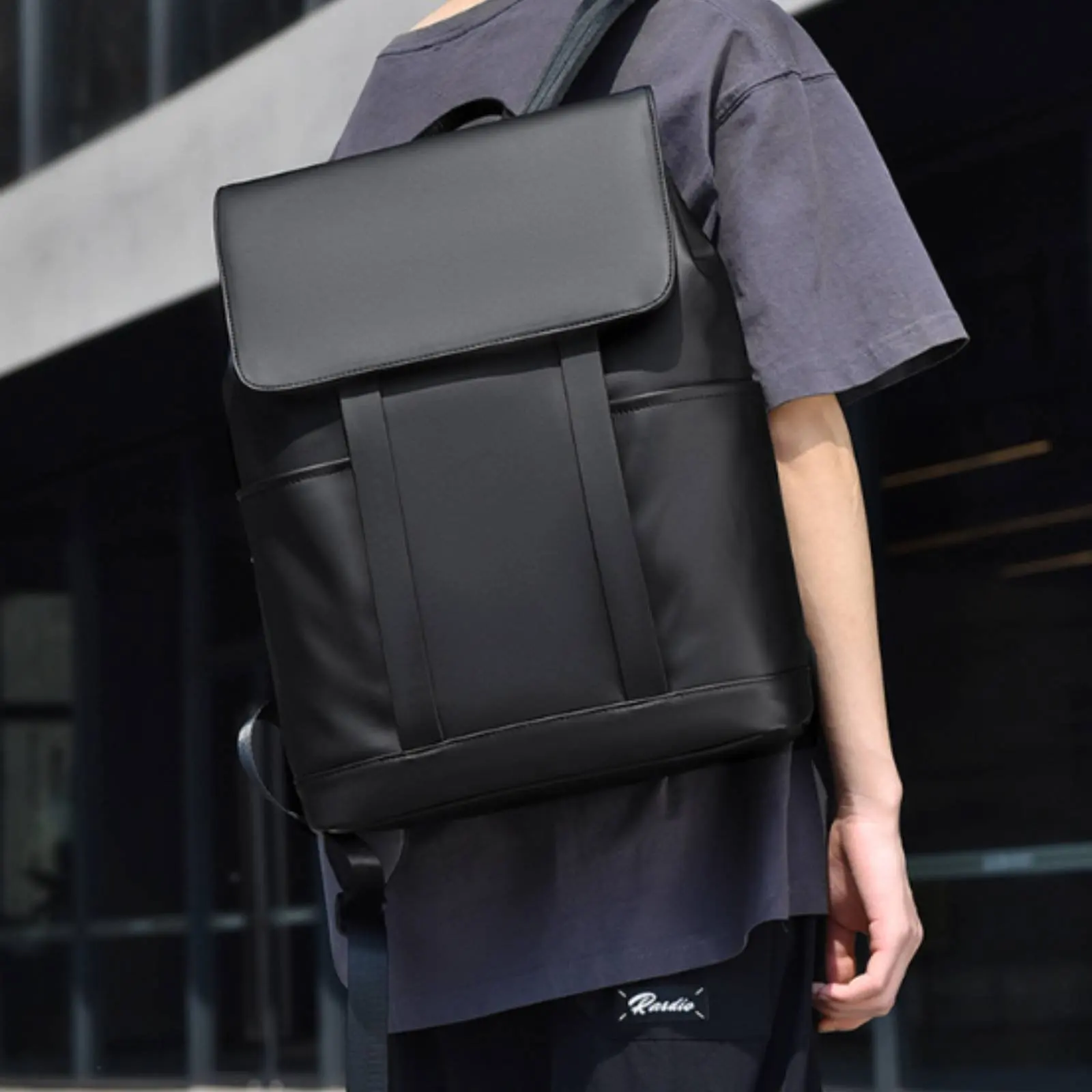 

Рюкзак для ноутбука, водонепроницаемый дорожный рюкзак, студенческий ранец, школьный рюкзак большой вместимости с регулируемыми лямками для поездок на работу/учебу