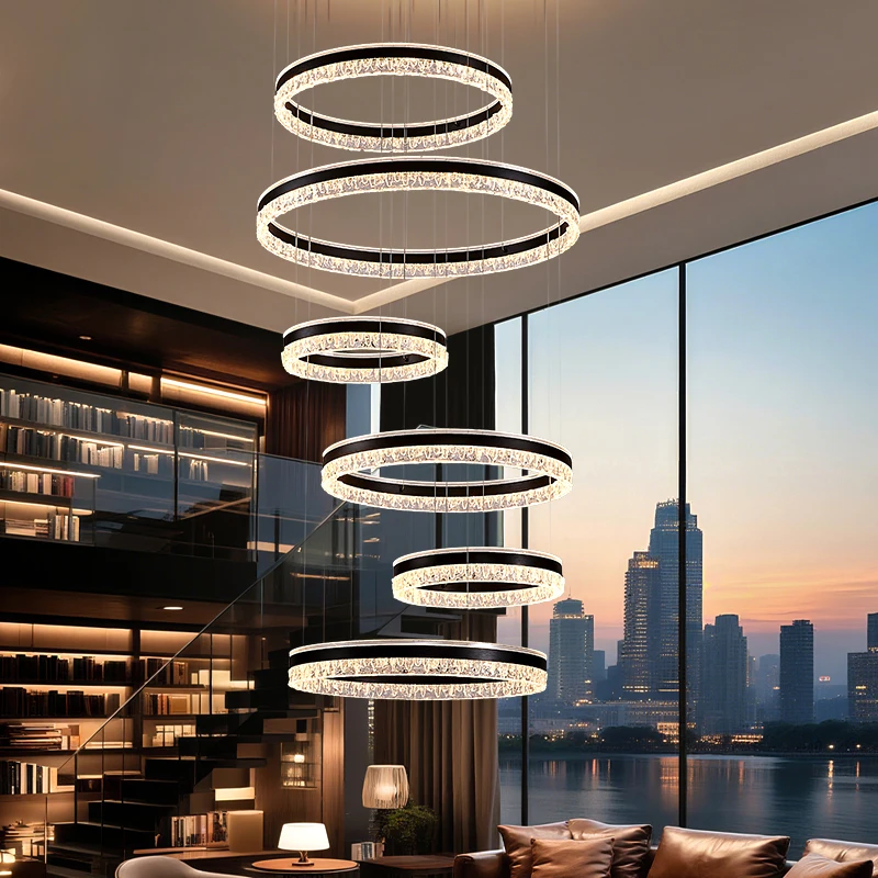 

Nordic home decor Stainless steel dining room Pendant lamp lights indoor lighting Ceiling Led Chandelier lamps for living room