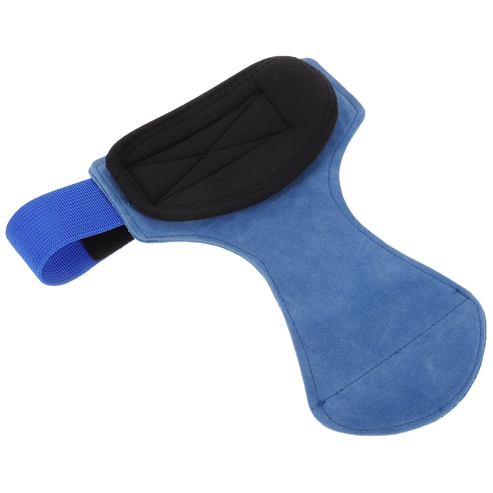 

Anti Slip Wristbands Mist Blue Right Hand Weightlifting Gloves Palm Protectors Non Slip Straps Training