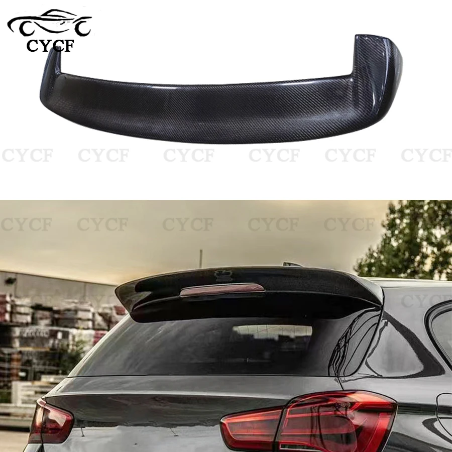 

Carbon Fiber Tail fins For BMW 1 Series F20 116i 118i 2011-2019 Rear Deck Spoiler Duckbill Car Retrofit the rear wing 3D Style