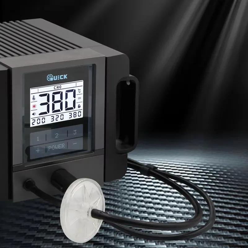 Nestest 200W Touch Screen Desoldering Station TV2 for THT Digital Electric Solder Sucker Soldering Rework Station