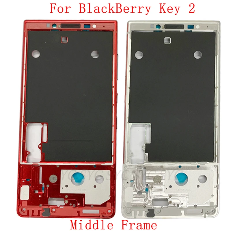 

Middle Frame Housing LCD Bezel Plate Panel For BlackBerry Key 2 Phone Metal LCD Frame Repair Parts