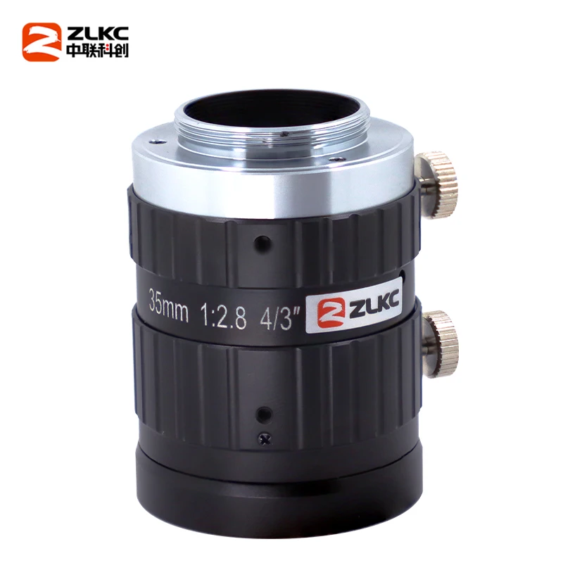 ZLKC 4/3 ''عدسة 20MP كاميرا تلفزيونات الدوائر المغلقة C جبل العدسات 12 مللي متر 16 مللي متر 25 مللي متر 35 مللي متر 50 مللي متر آلة الرؤية 4K أجهزة الاستشعار الكبيرة عدسة صناعية