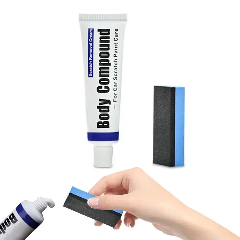 

Car Scratch Repair Polishing Kit Auto Body Compound Polishing Grinding Paste Paint Restorer Easily Repair Minor Paint Scratches