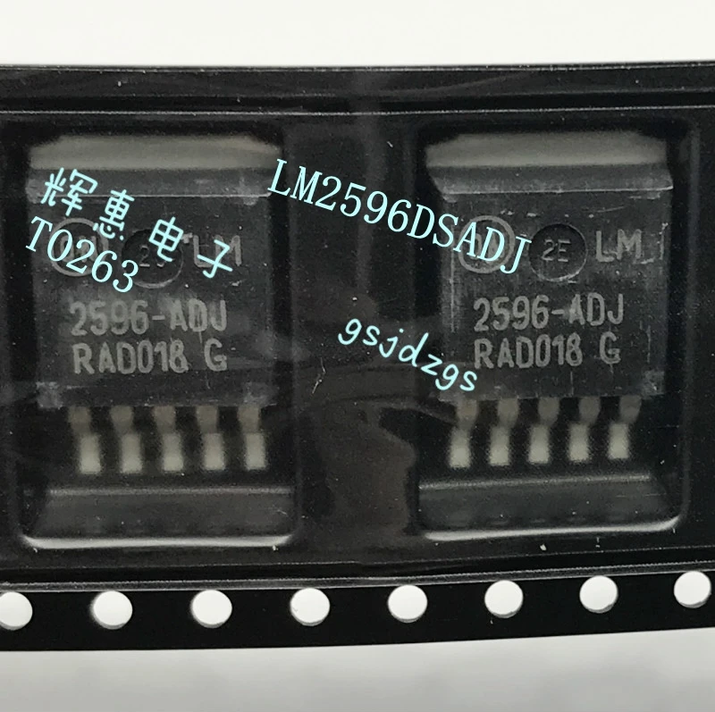 5pcs   LM2596DSADJ    2596-ADJ     TO-263-5