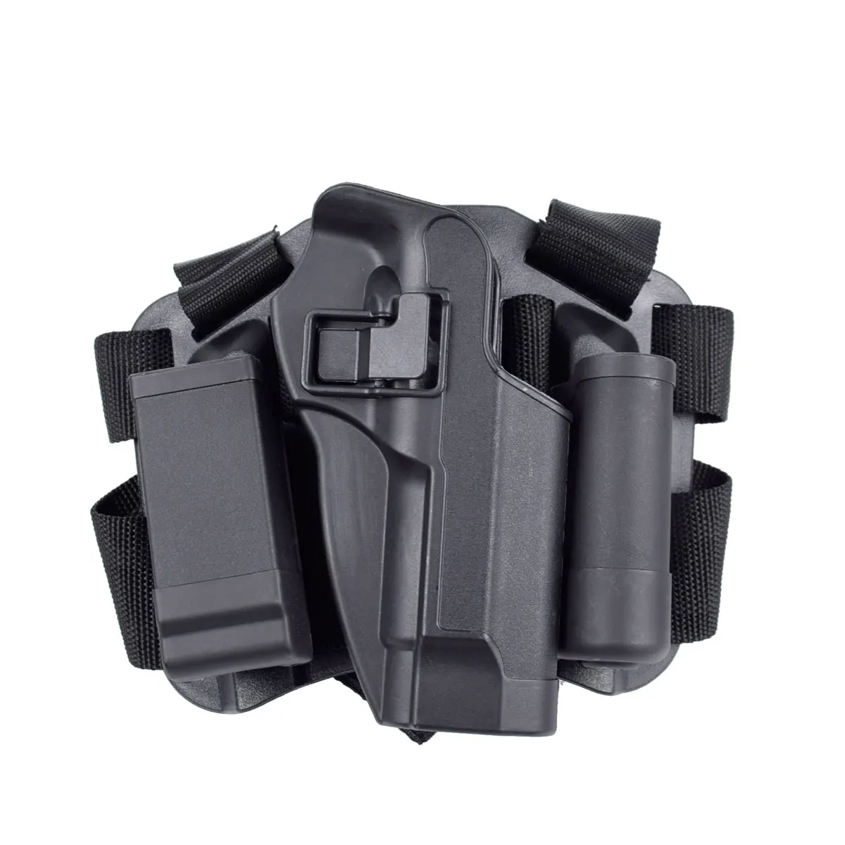 Tactical CQC Drop Leg Holster Pouch For Beretta 92FS 92 96 M9 M9A1 Right Thigh Paddle Belt Level 3 Lock Duty Holster