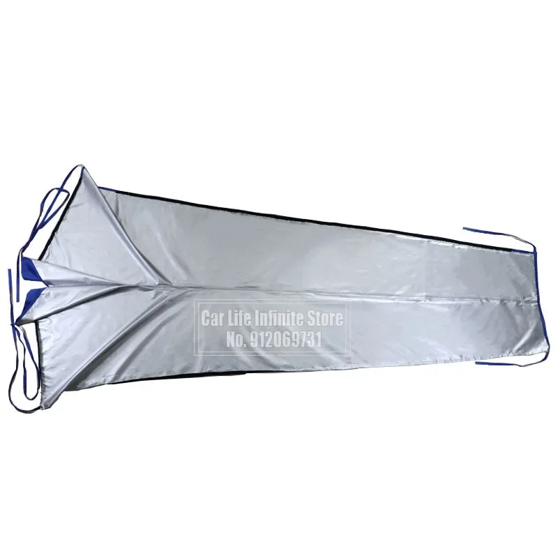 Waterproof Mainsail Boom Cover Boat Cover 210D Anti UV Sunshade Dustproof Boom Sail Cover 8-9ft 9-10ft 10-11ft 11-12ft 12-13ft