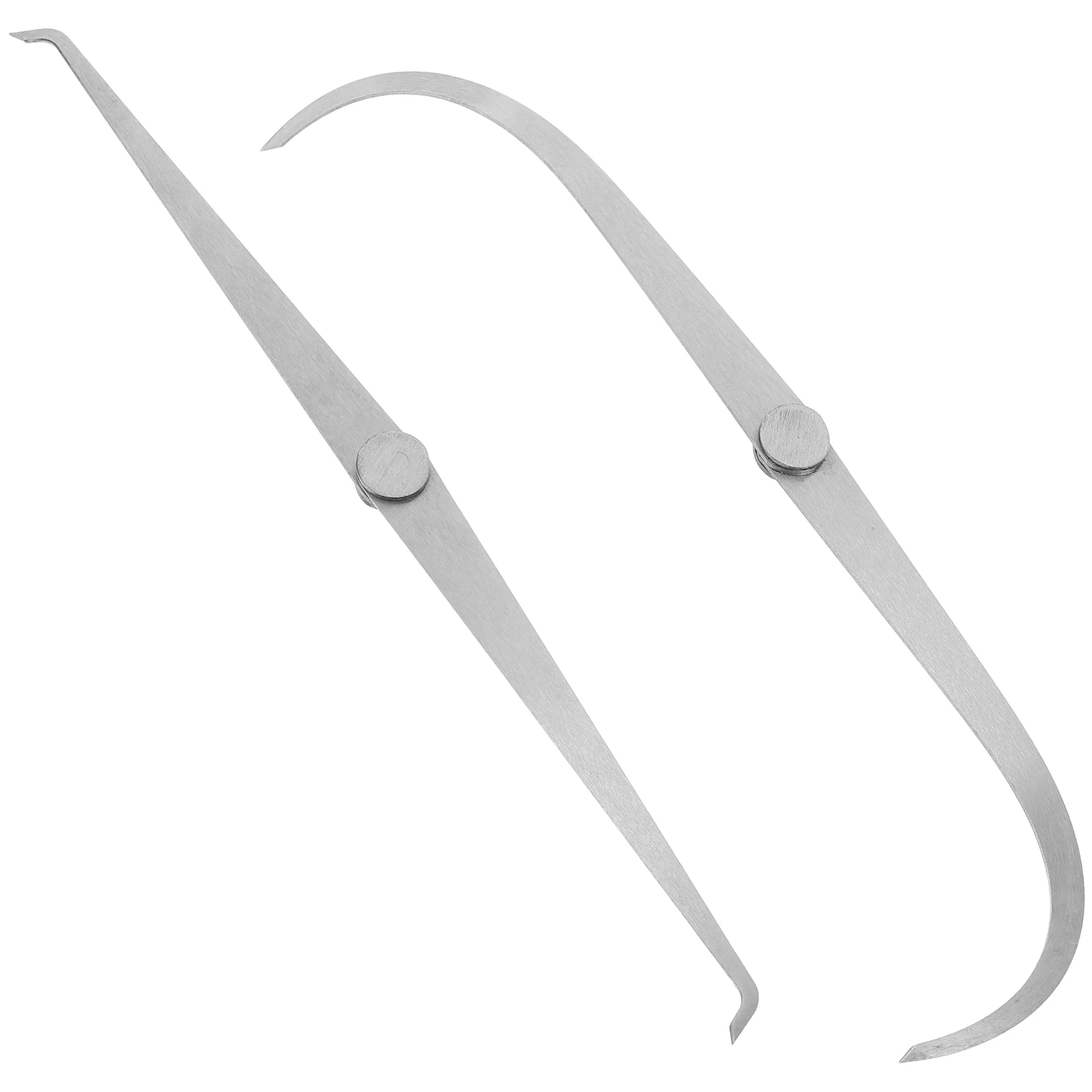 

1Pair Precise Caliper Gauge Card Portable and Accurate Measurement Tool for Woodworking Metalworking Carving Sculpture Using