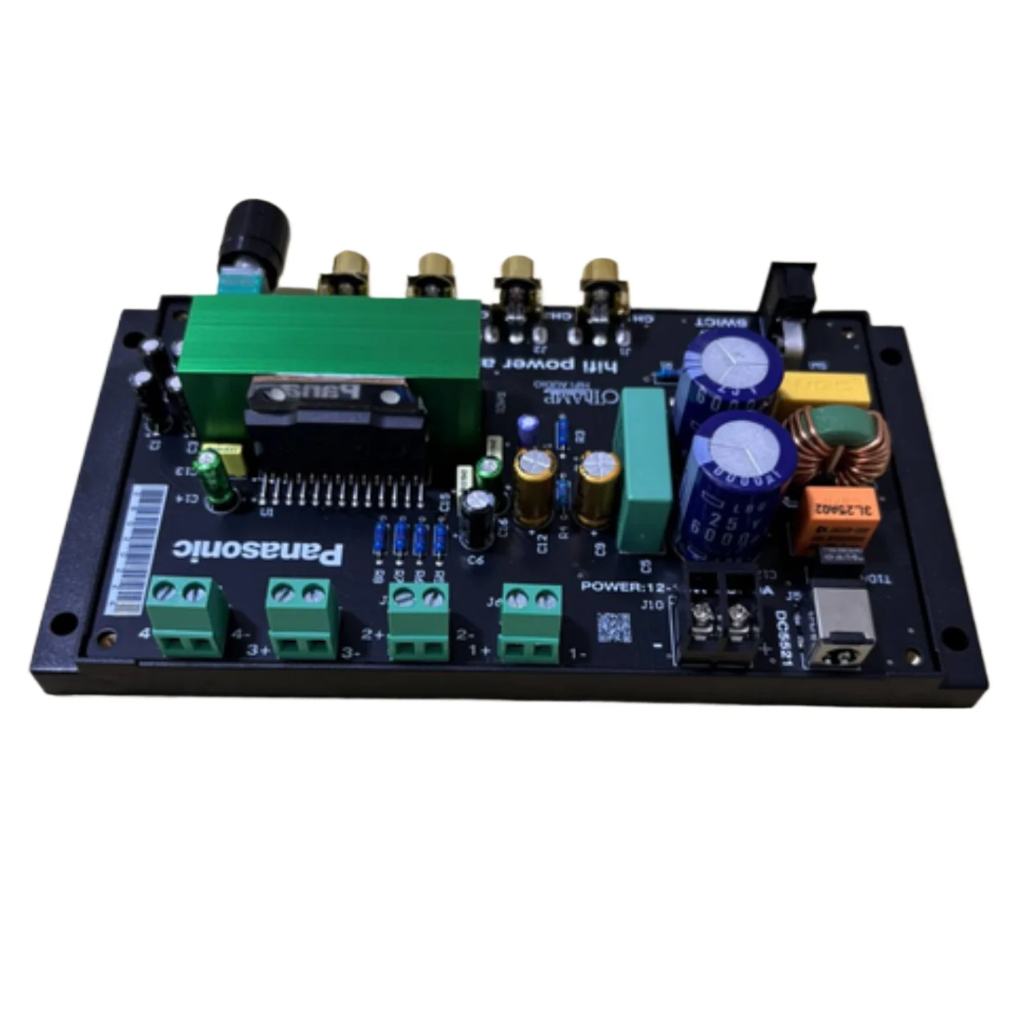 Fever amplifier, rear stage 35w four channel 12v amplifier  AN7550