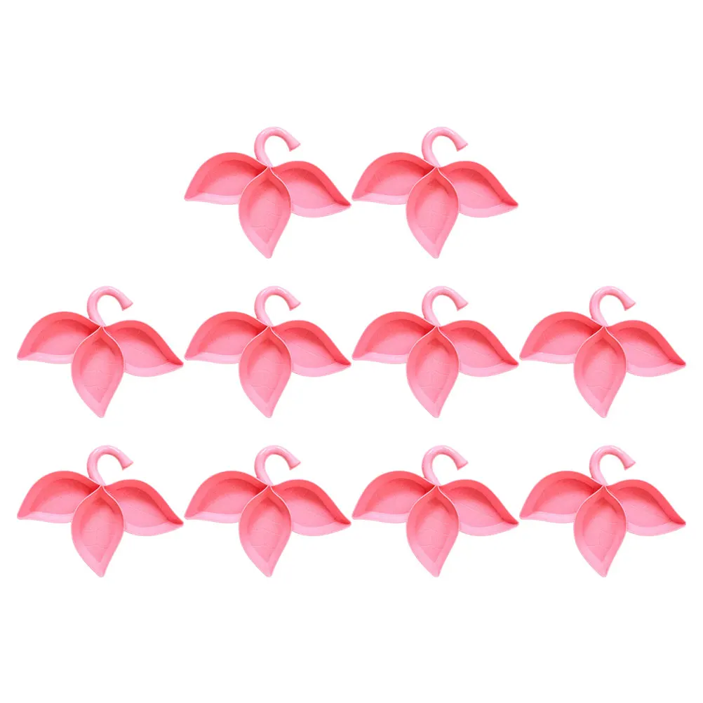 

10Pcs Plastic Painting Multi-Functional Paint Tray Practical Color Mixing Pallet Watercolor Mixer Supplies