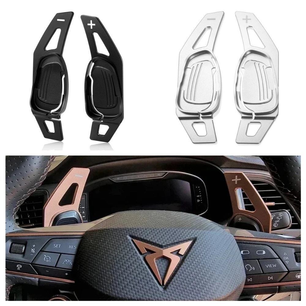 

Car Steering Wheel Paddle Shifter Extension Shift For Cupra Seat Formentor Cupra Ateca Leon Sportstoure Wheel Shifter Paddle