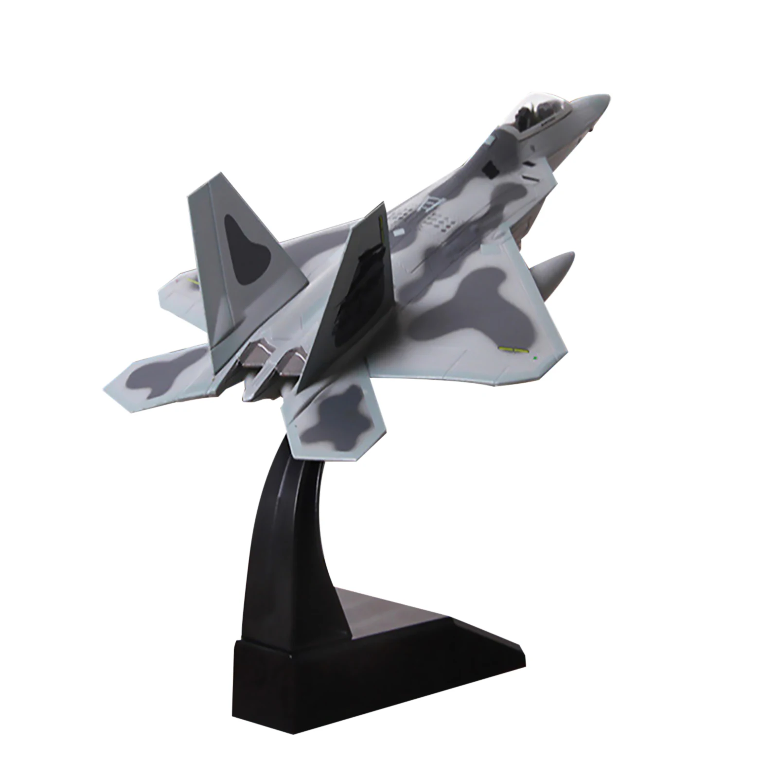 

1/100 литой американский истребитель F-22 Raptor, модель самолета, литая под давлением модель самолета Raptor на память с подставкой, детский подарок