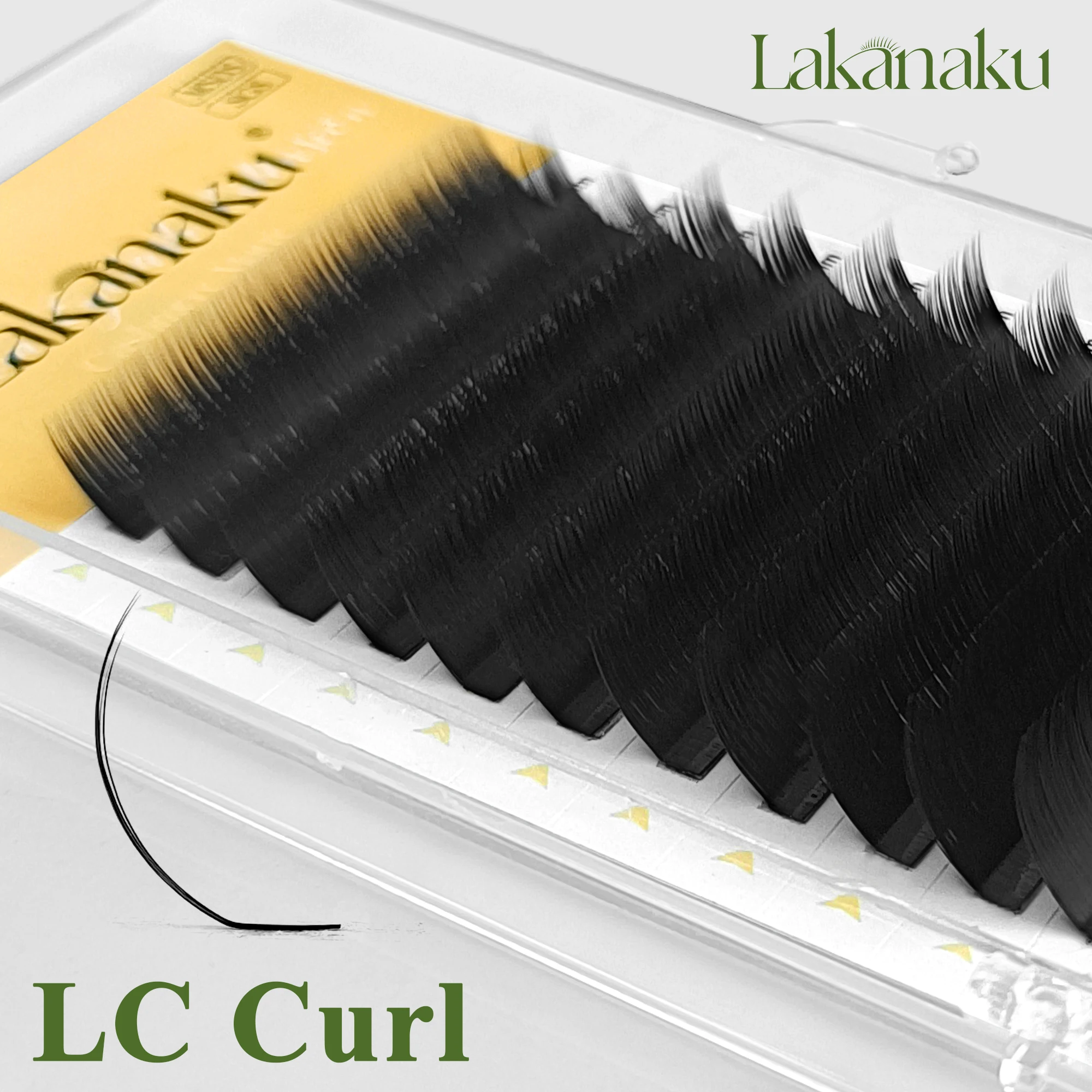 Abonnie UJ UB UC Camellia Lashes Vorgebündelte Wimpern LJ LB LC Automatisch Fächernde Wimpernverlängerungen Comic Lashes Manhua