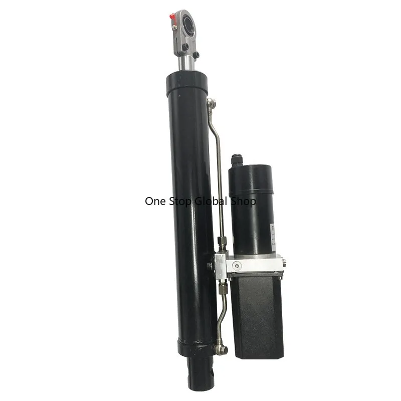 New 5T Overload 24v/48v DC Electro Hydraulic Linear Actuator 600mm Stroke Electric Hydraulic Actuator Hydraulic Linear Actuator