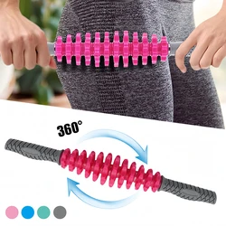 Body Relax Massage Roller Stick Anti-cellulite Lymphatic Drainage Massager Therapy Muscle Roller for Neck Back Legs Foot Fascia