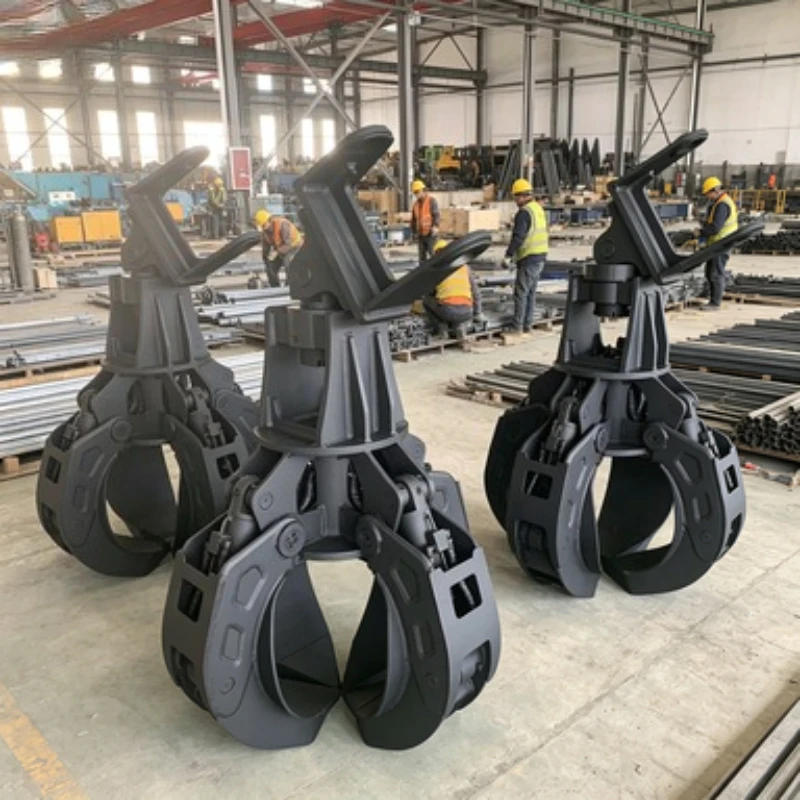Orange Peel Grab with Customizable Tine Quantity Professional Handling Solution