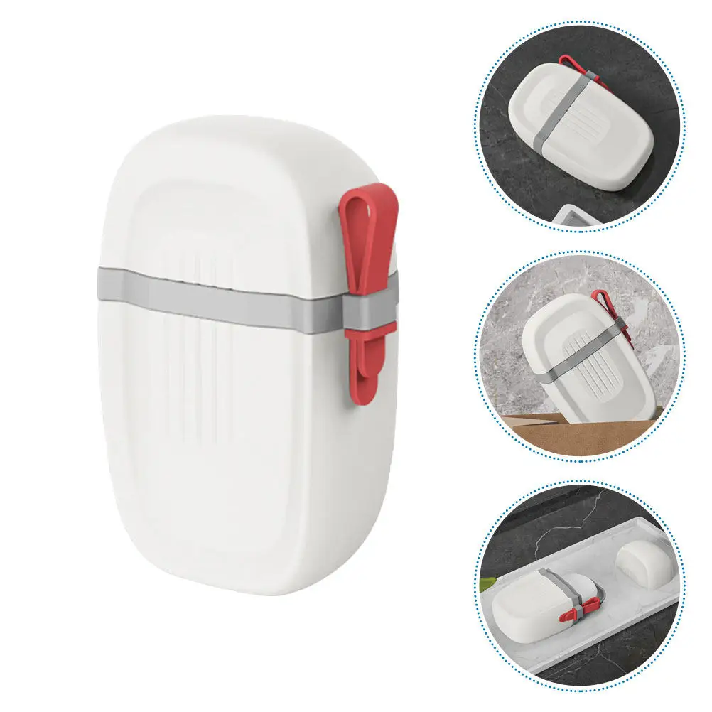 

Герметичный дорожный футляр для мыла с дренажным слоем, портативный держатель для кускового мыла, идеально подходит для кемпинга, походов и ежедневных поездок.