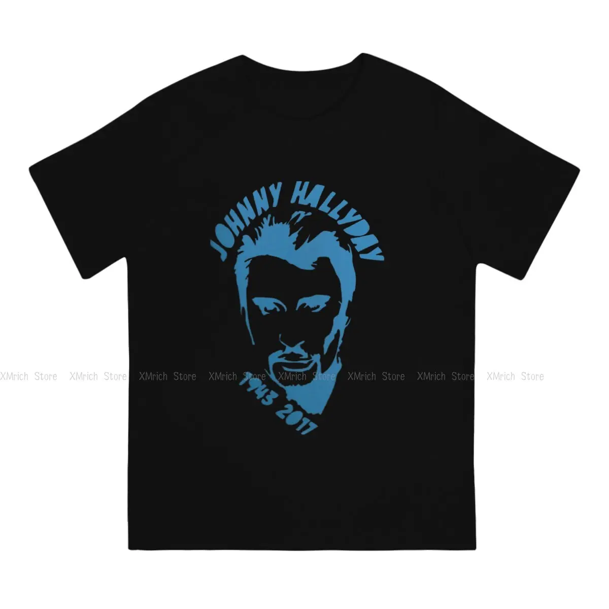 Premium Echancre Classic Unique TShirt Johnny Hallyday Leisure T Shirt Newest T-shirt For Men Women