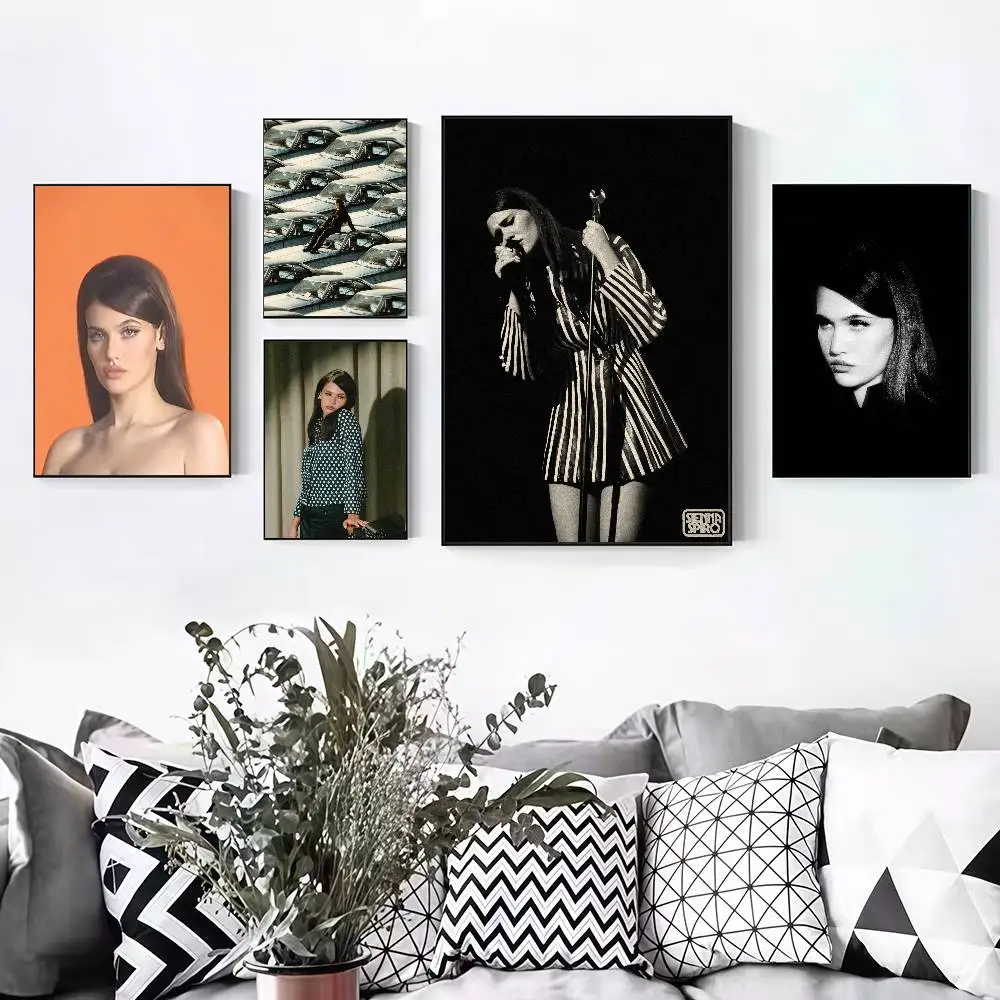 Singer S-SIENNA SPIRO Visitor Peelable Self-adhesive Poster Stickers Are Suitable For Frameless Wall Decoration In A Room