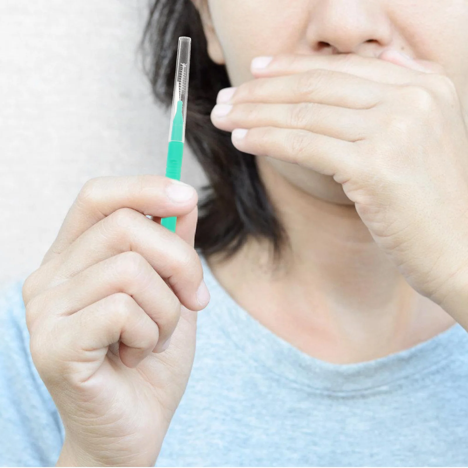 

50Pcs Interdental Brushes Between Teeth Portable Cleaning Tools for Braces Crowns Gentle Oral Hygiene