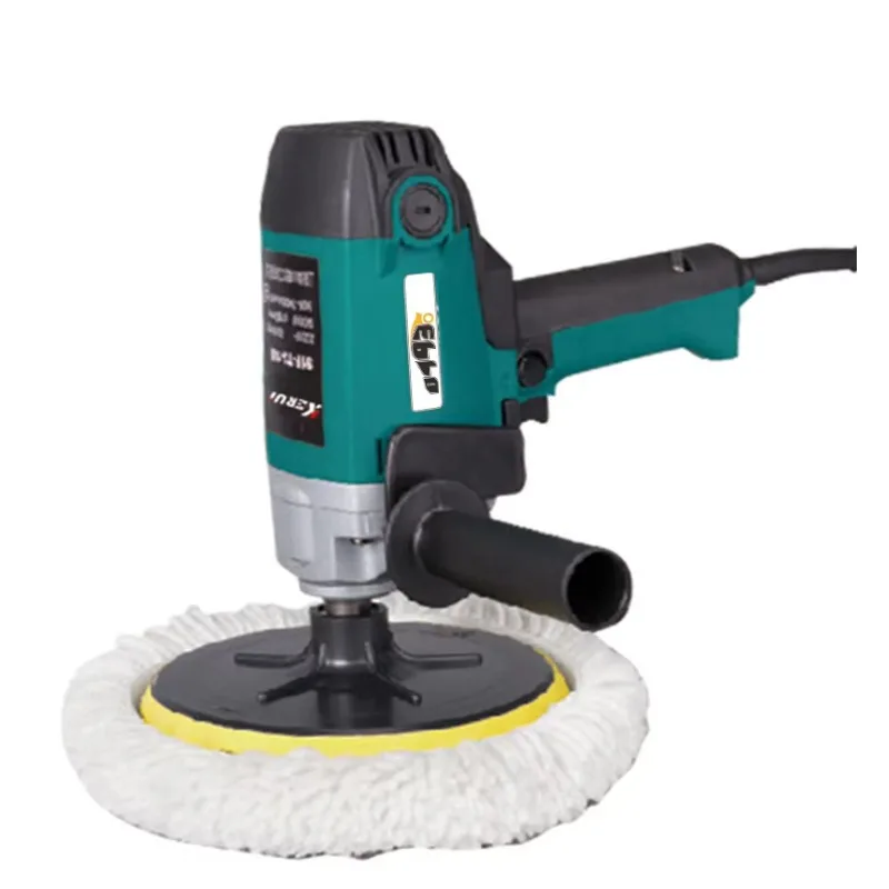 Polidor de carro sem fio direto da fábrica 220V com fonte de alimentação de bateria de lítio de velocidade ajustável para trabalho de pintura de cera